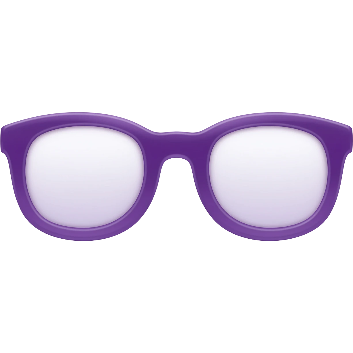 purple glasses emoji