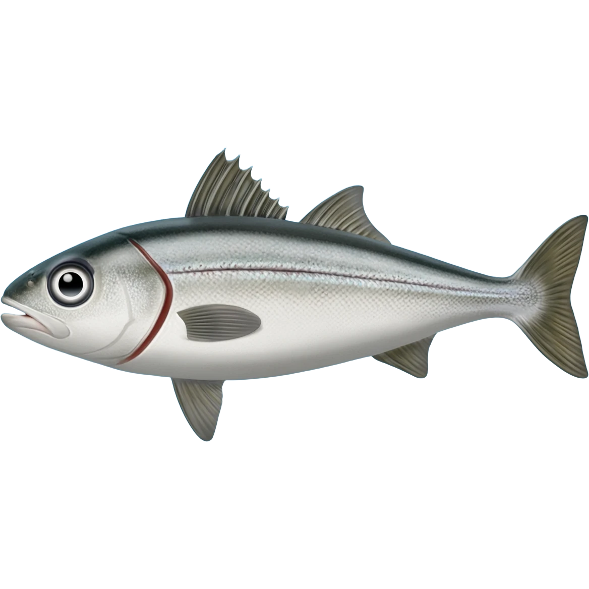 Hake med blå bakgrunn emoji