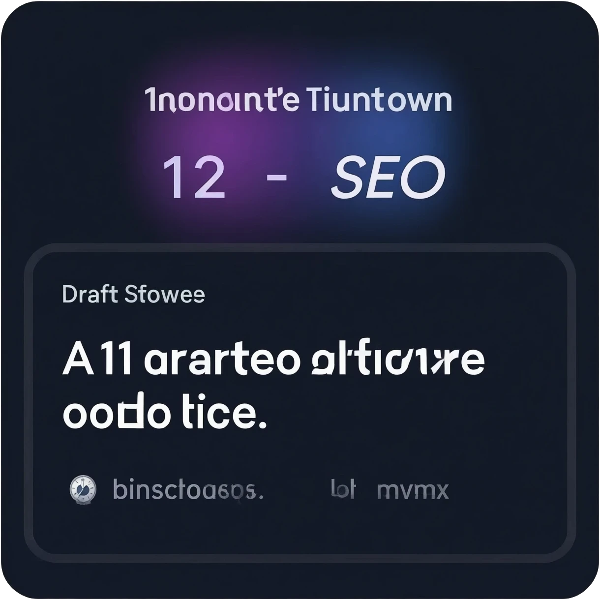 AI for SEO content – ​​from idea to publish-ready article in 12 minutes emoji
