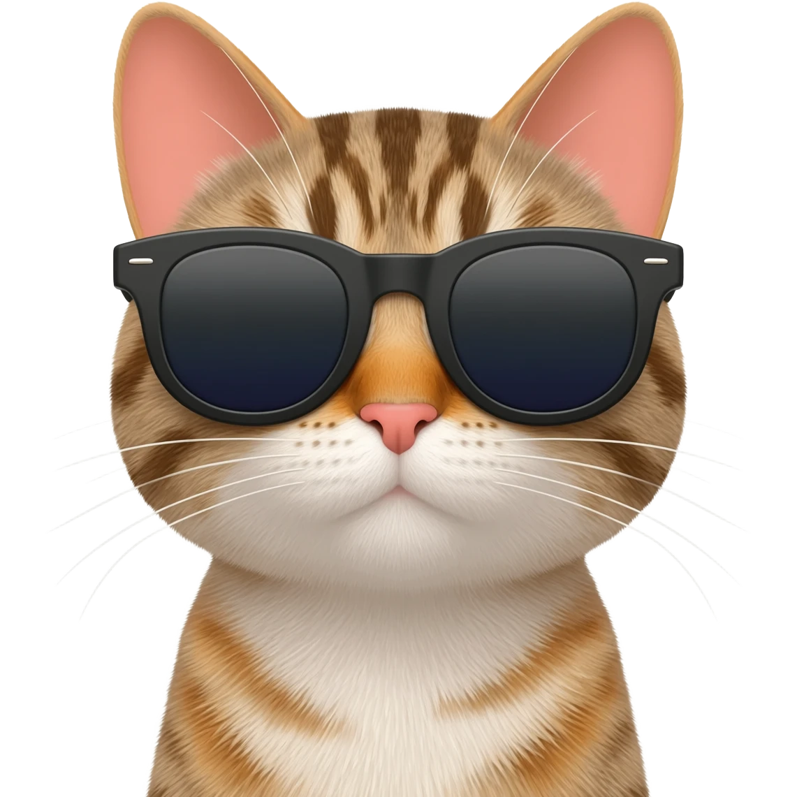 Cat wearing sunglasses emoji