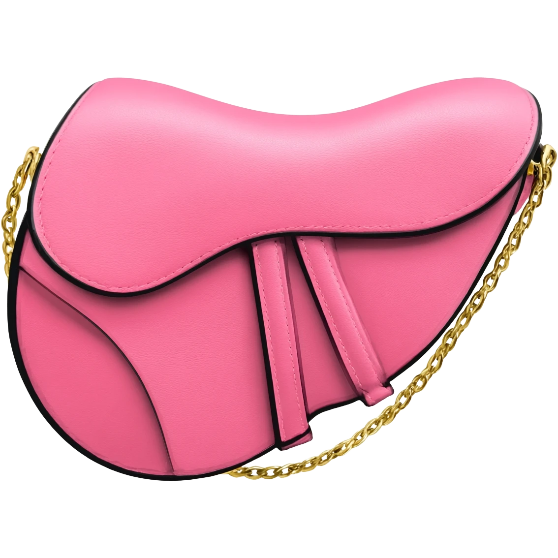 dior pink saddle bag emoji