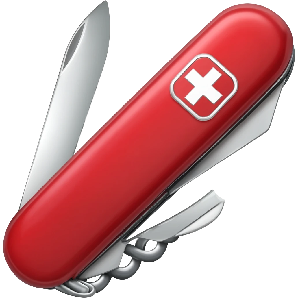 Swiss army knife emoji