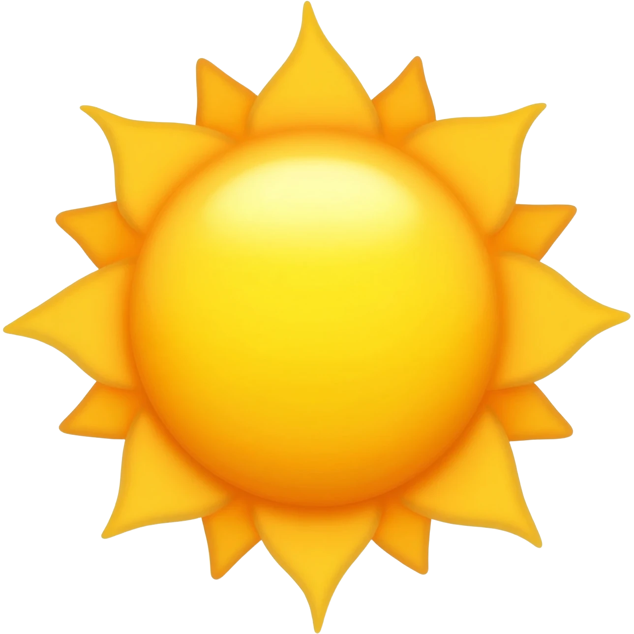 the sun on emoji
