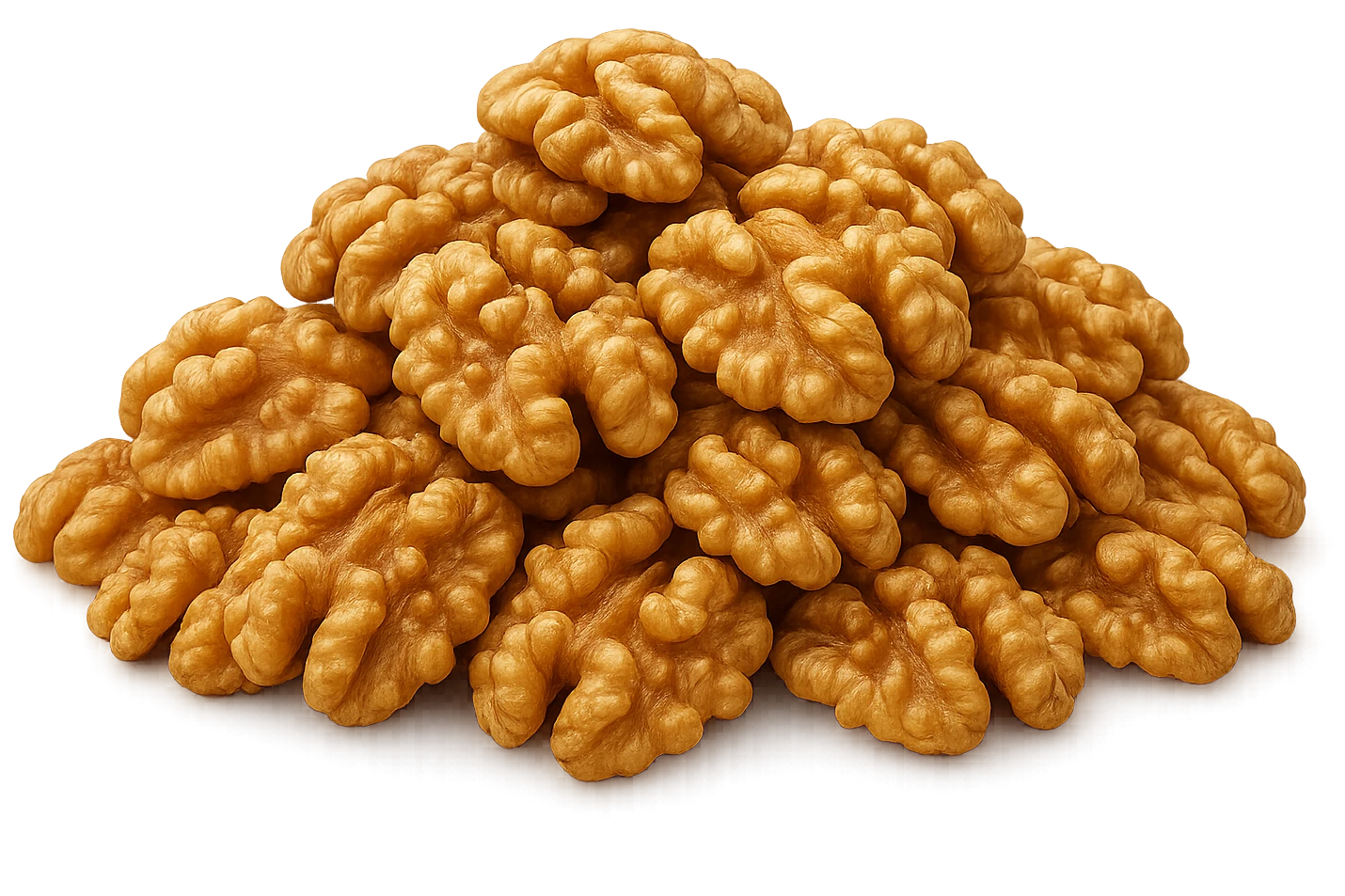 montagna di noci sbucciate, iperrealistici 4k emoji