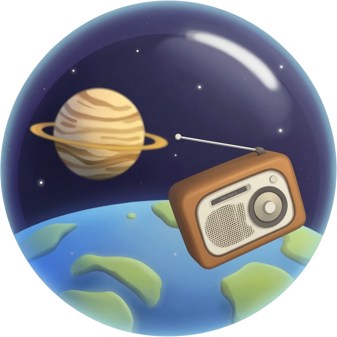 space radio emoji