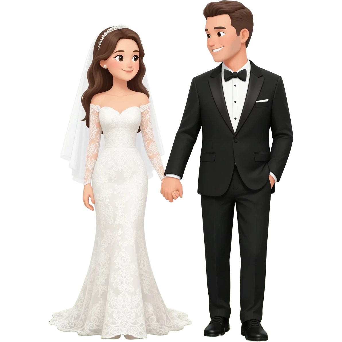 Wedding couple emoji