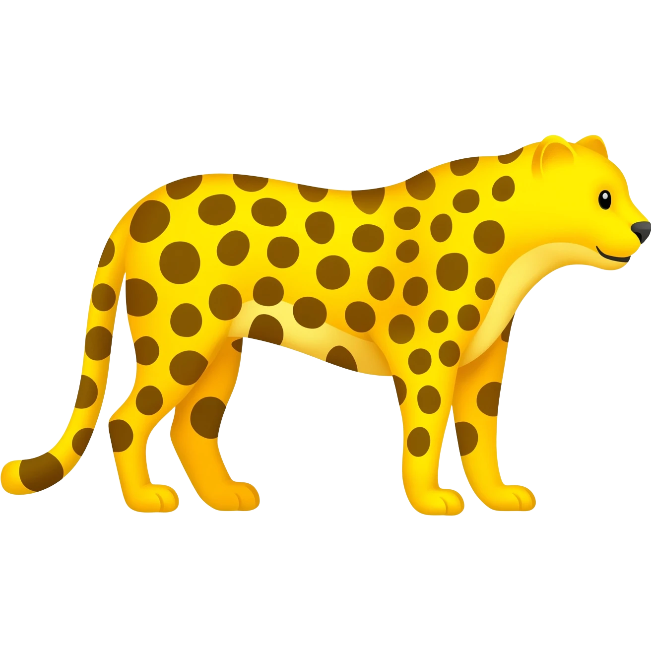 yellow cheetah emoji