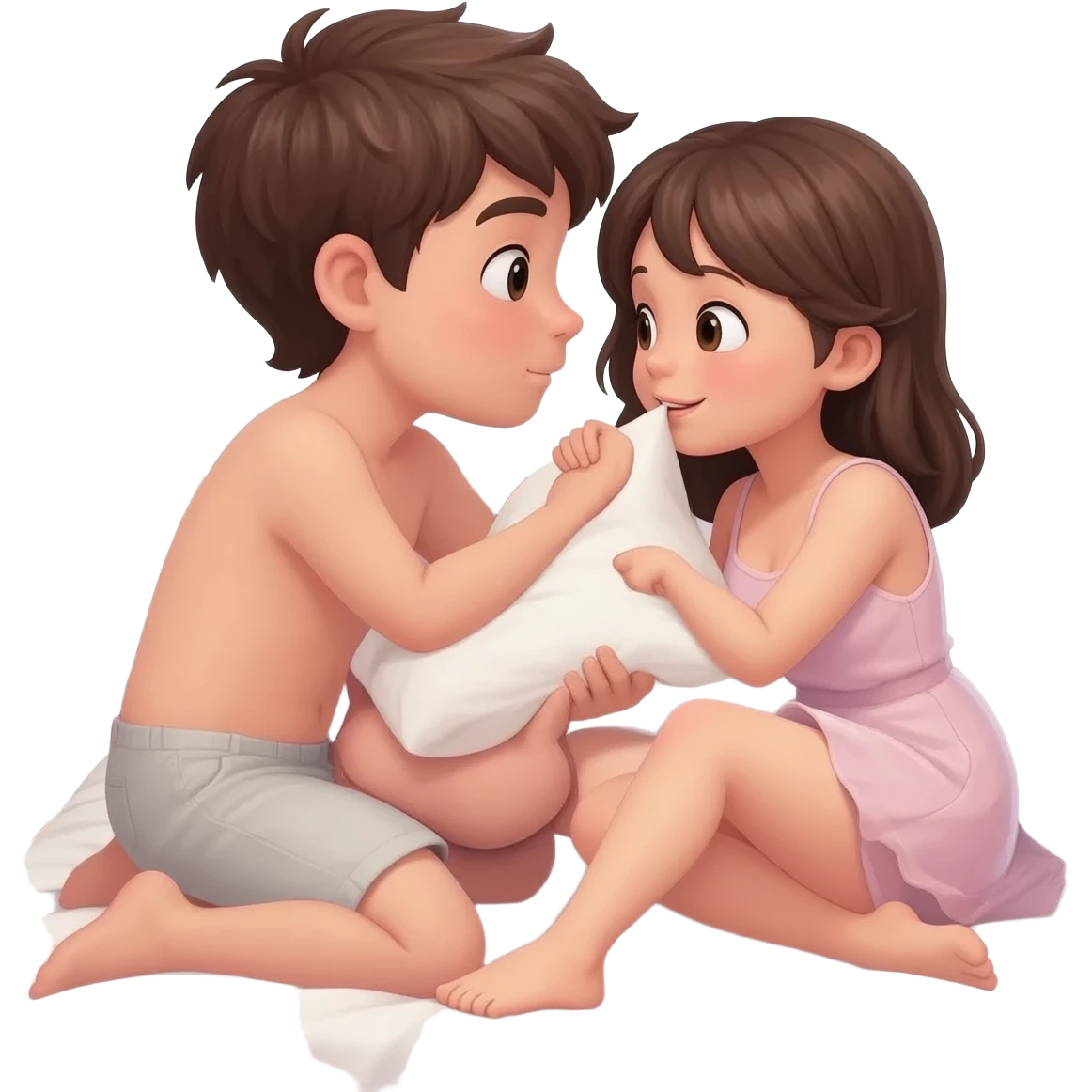 Boy and girl having sex emoji