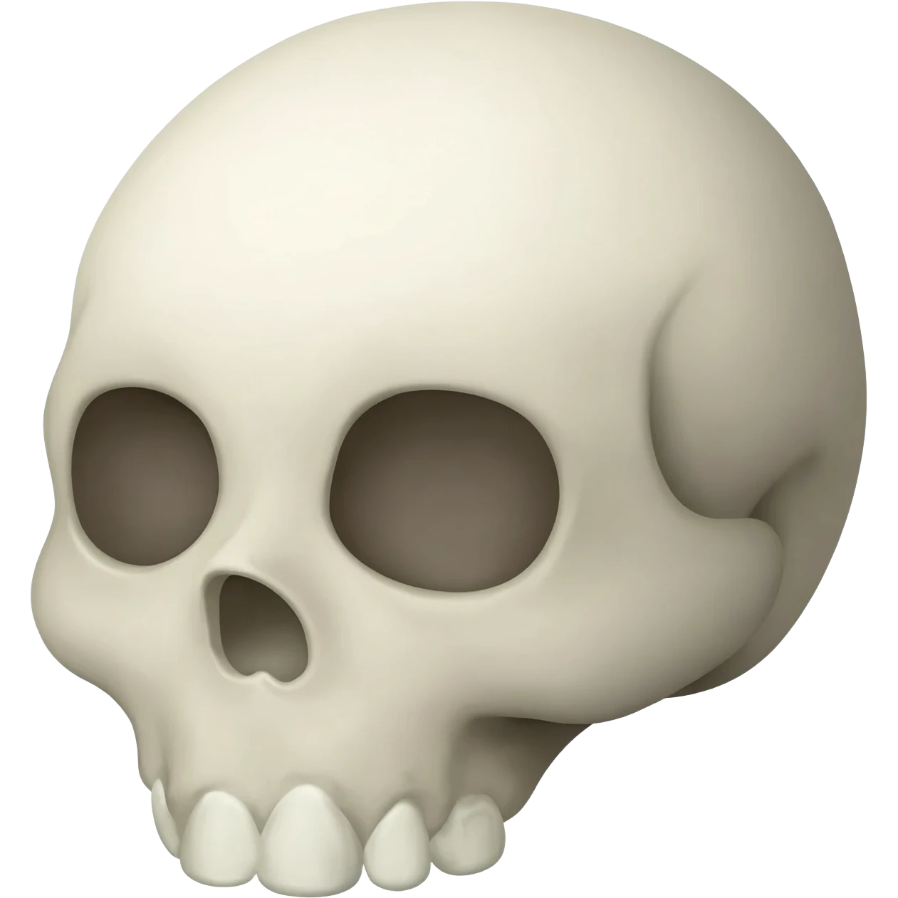skull cartoon emoji