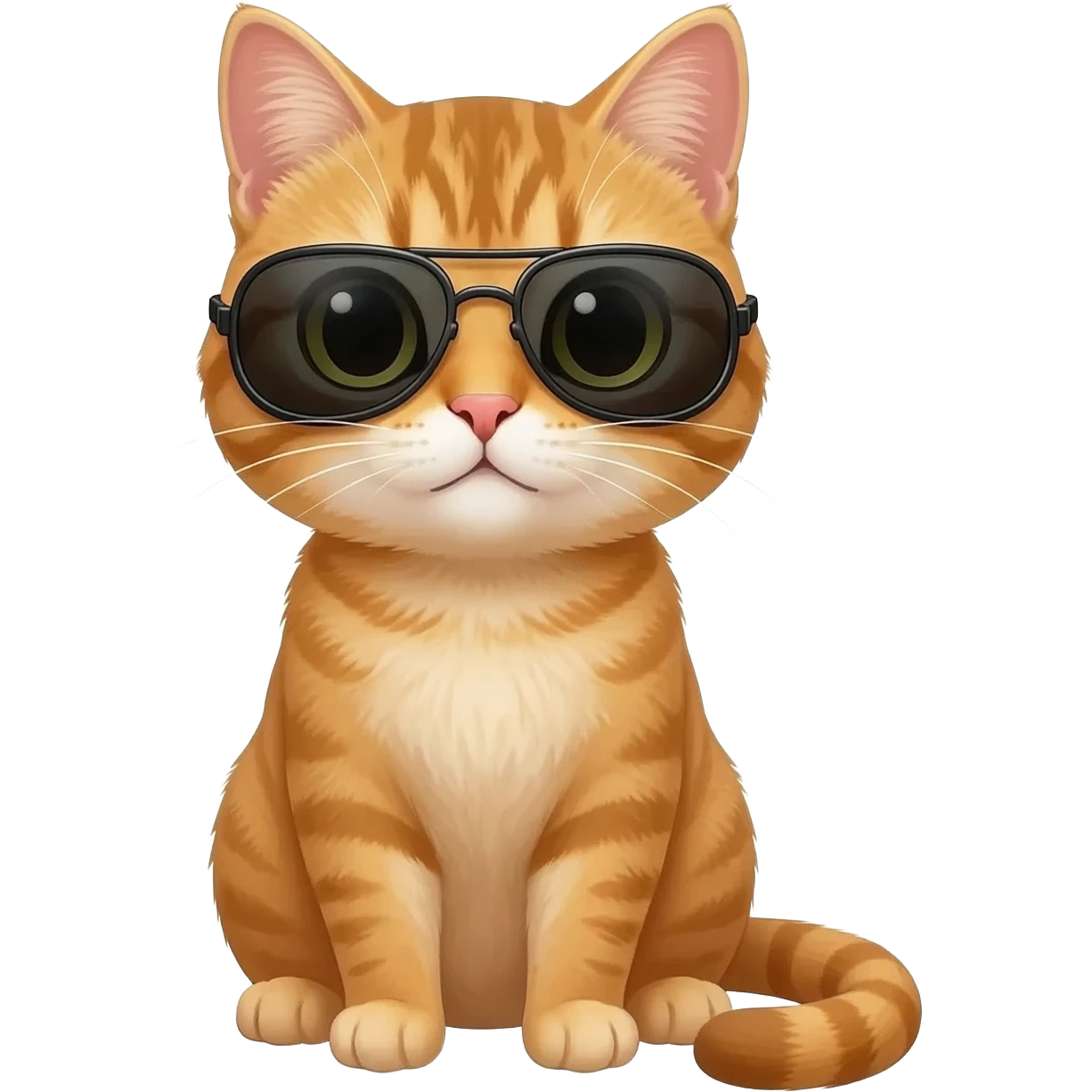 Cat wearing sunglasses emoji
