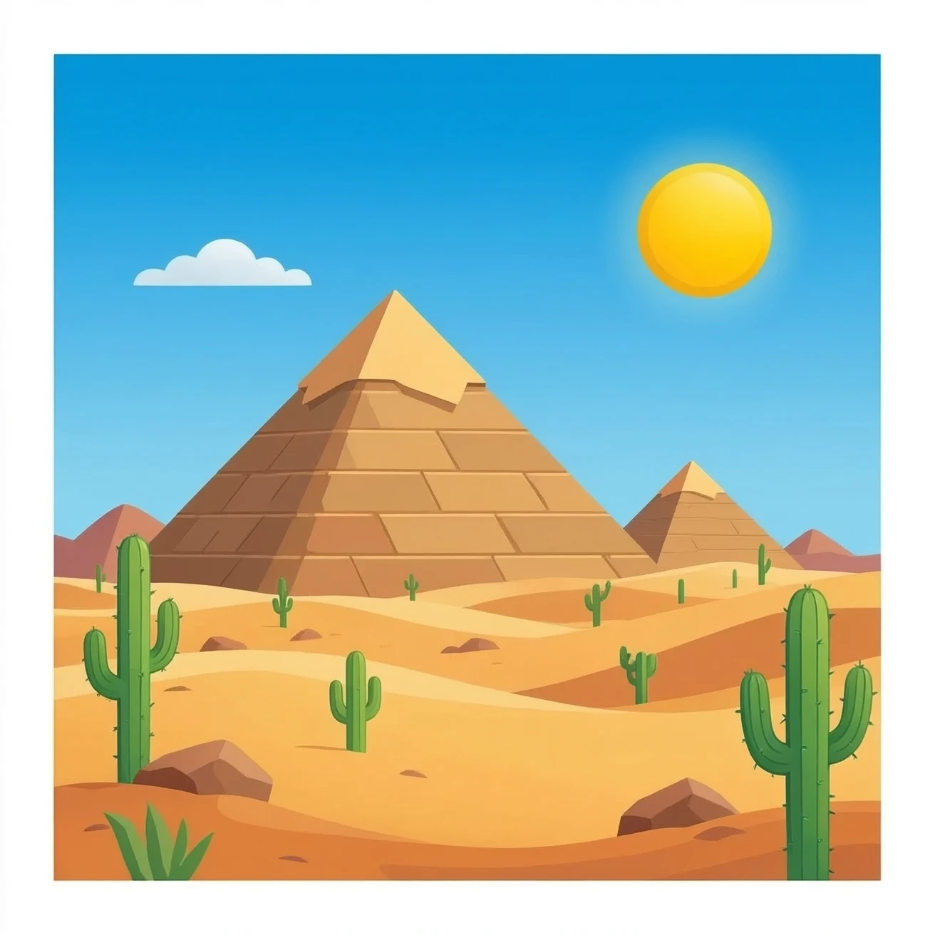 pyramid emoji