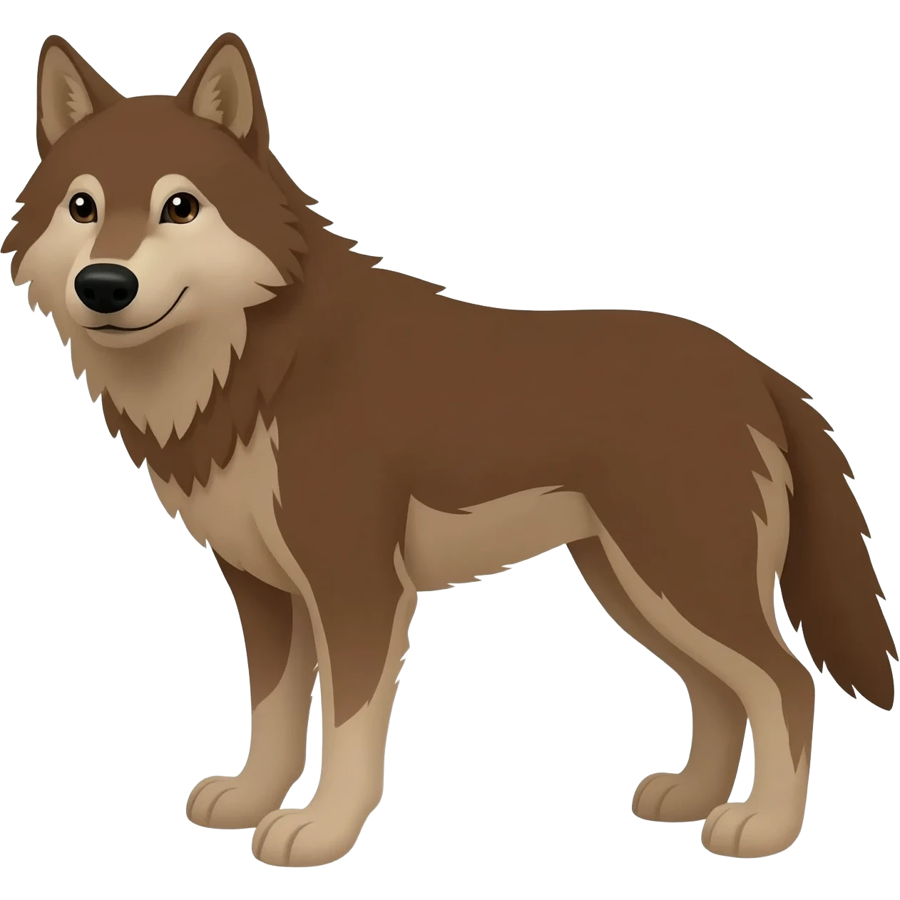 Wolf emoji