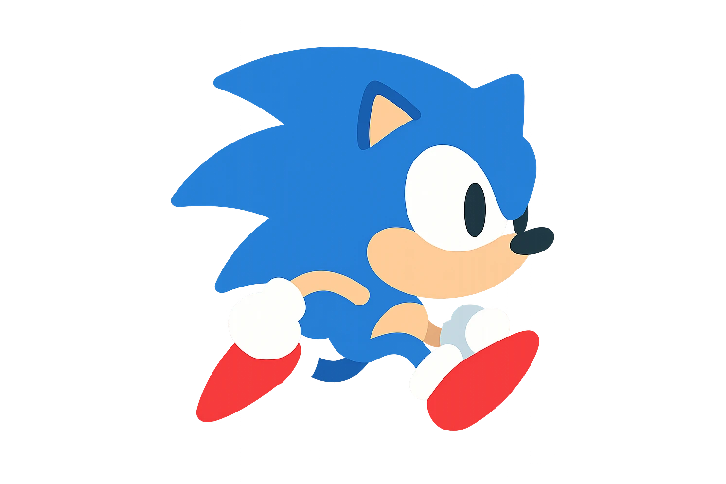 Sonic the hedgehog emoji