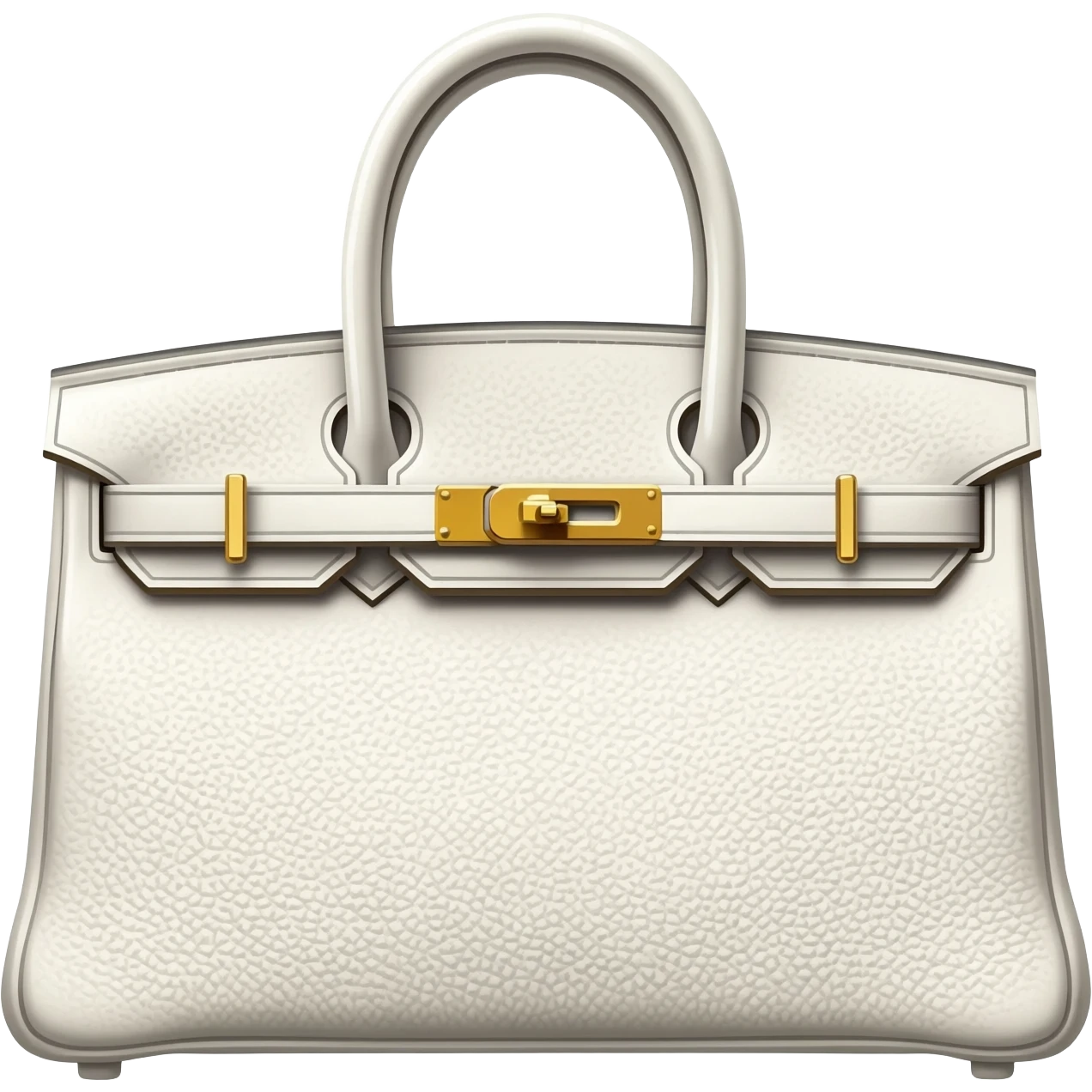 white birkin hermes bag emoji