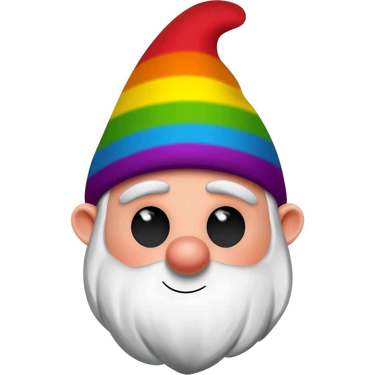 A gay gnome emoji