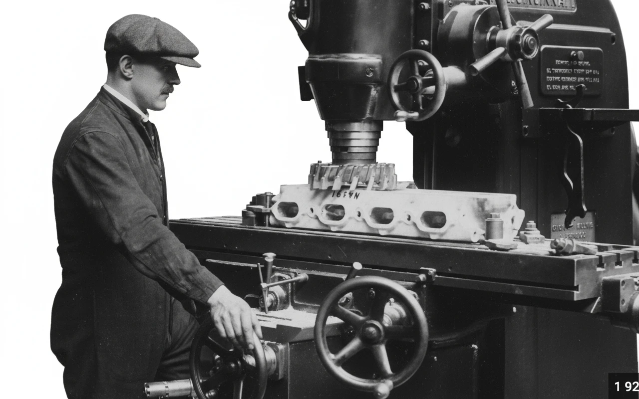 нарисуй похожего мужчину строго в профиль, который управляет аппаратом, как на картинке, без фона emoji