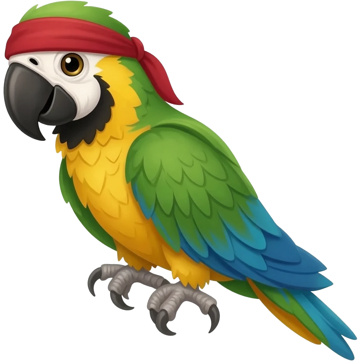 pirate and parrot emoji