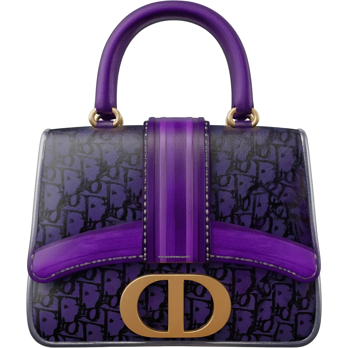 dior bag, in a whimigoth colorscheme and style, 3d rendering, extreme detail, 16k hd, 600 dpi, must not be blurry. emoji