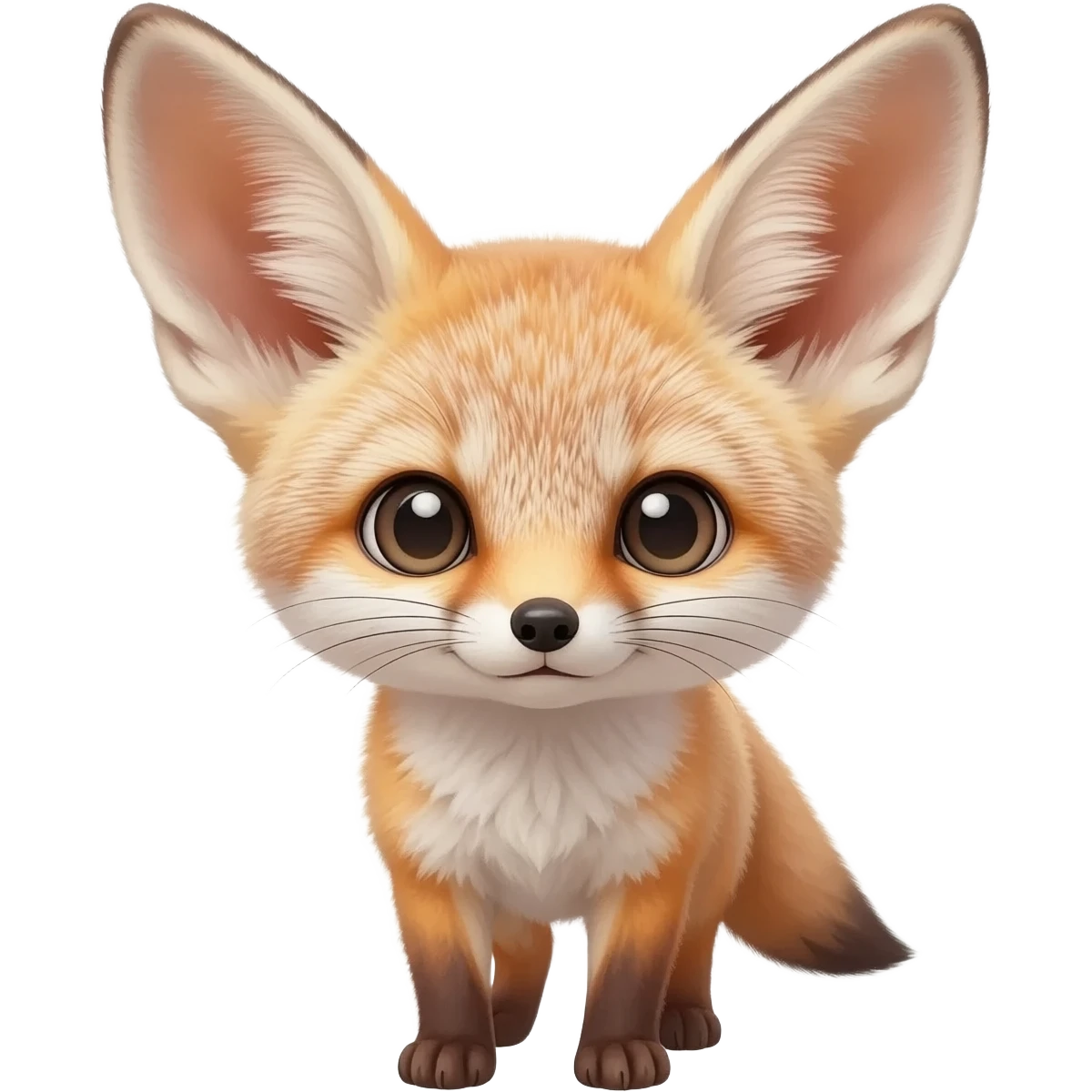 A baby fennec fox emoji