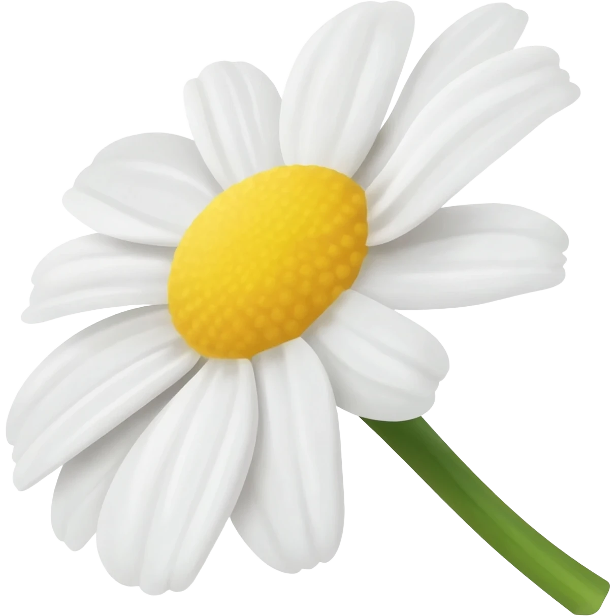 4. small daisy flower drop animation emoji