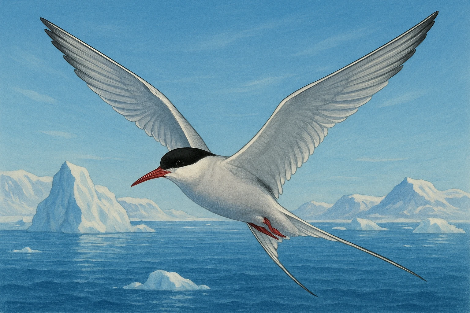 Arctic tern emoji