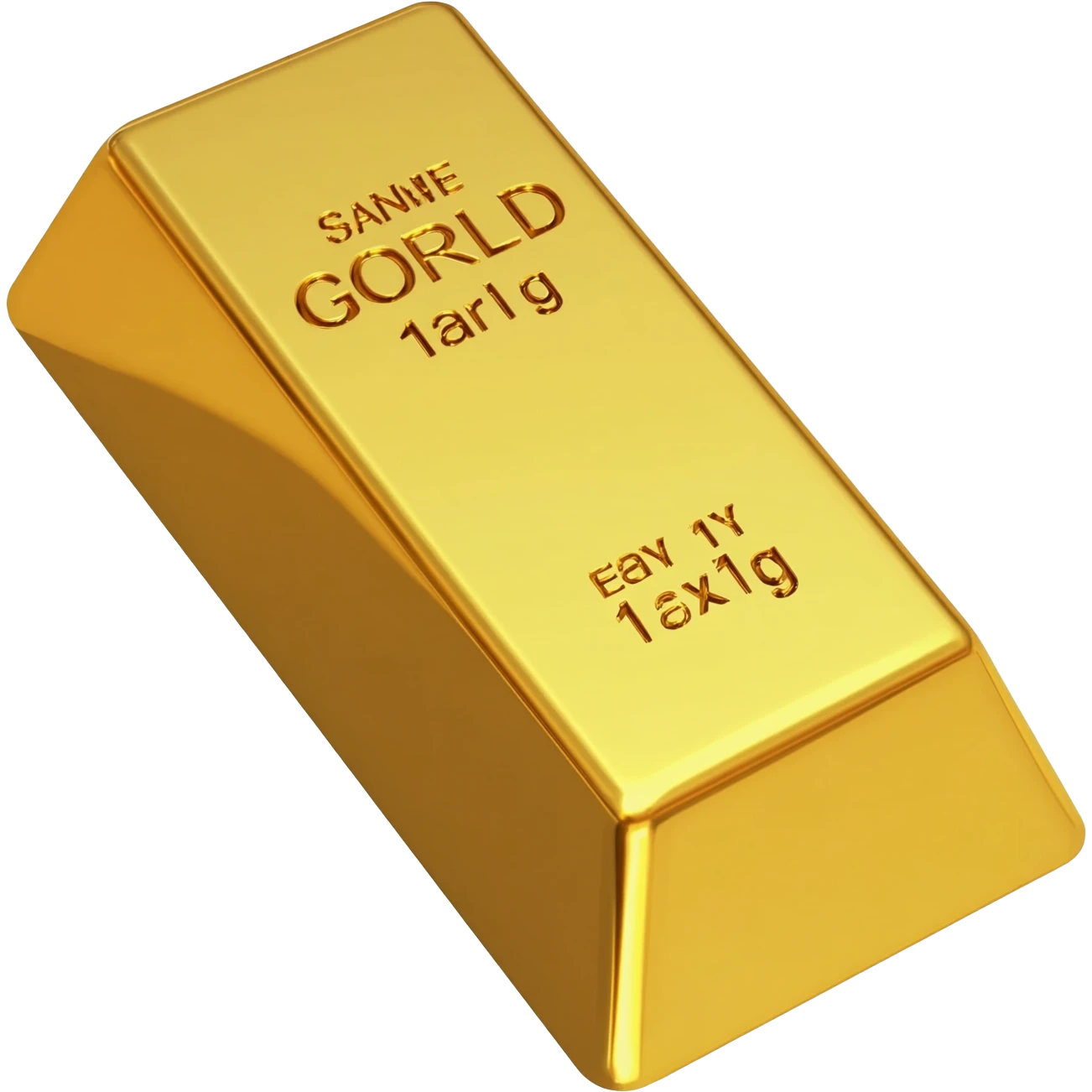 Gold bar emoji