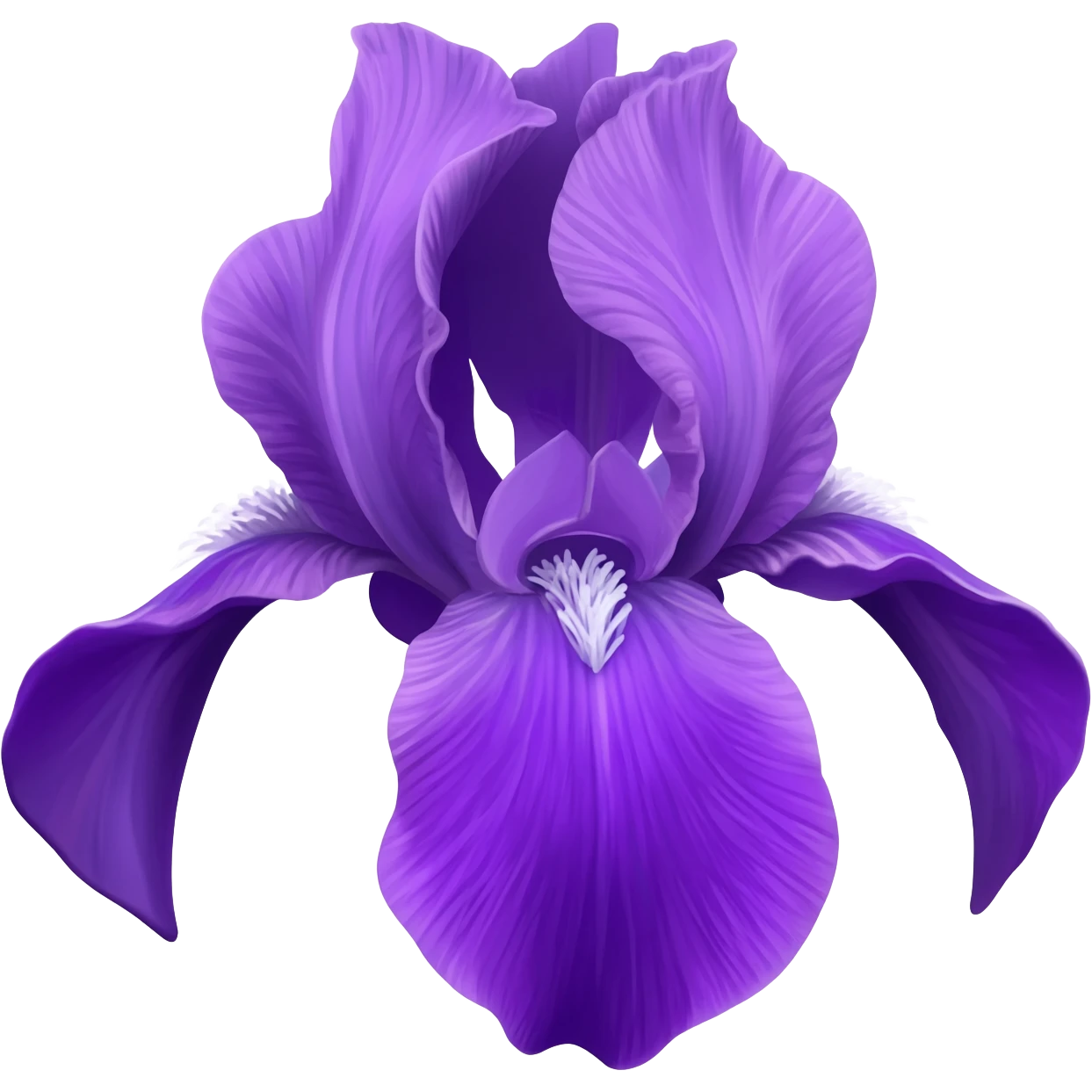 Iris flower emoji emoji