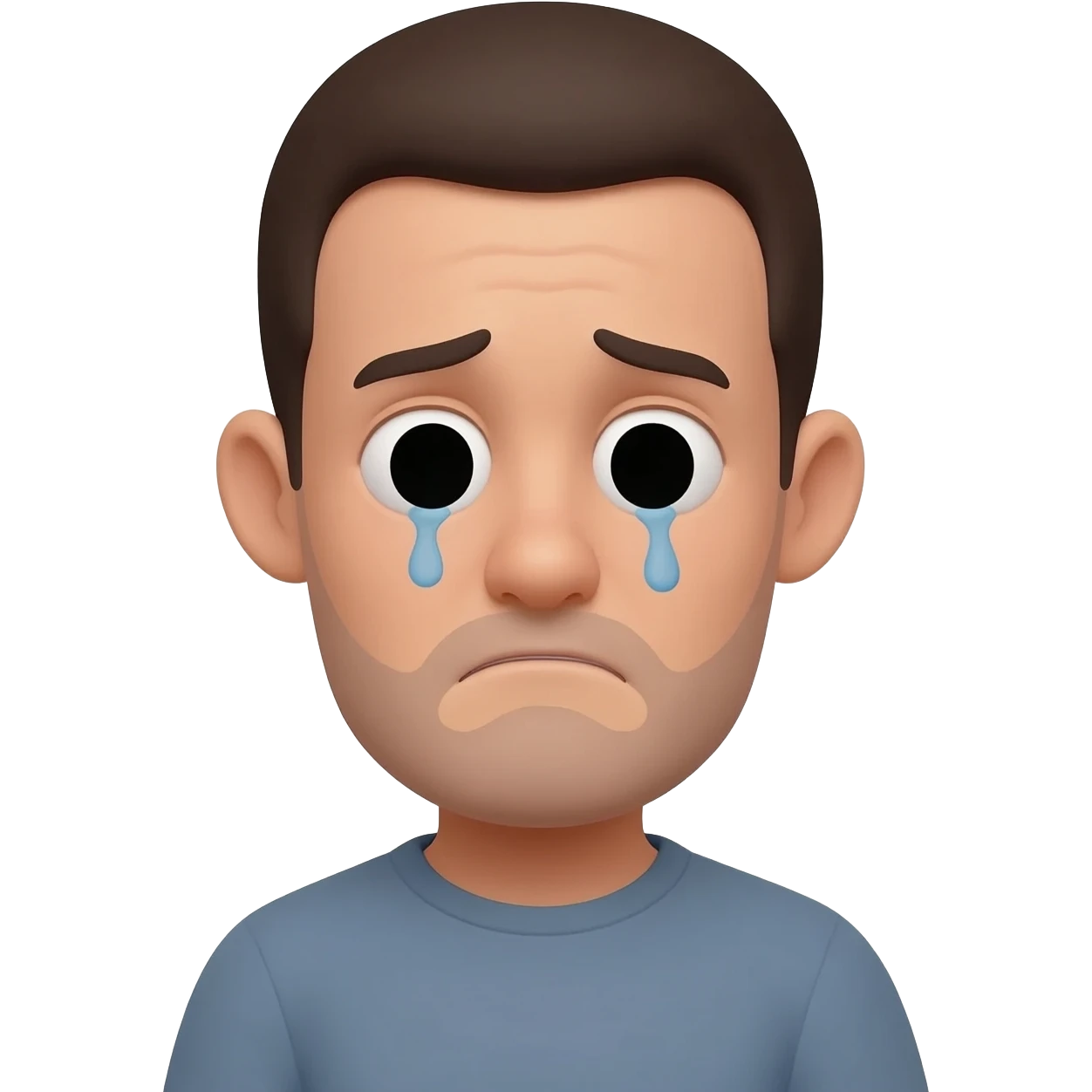 sad man emoji