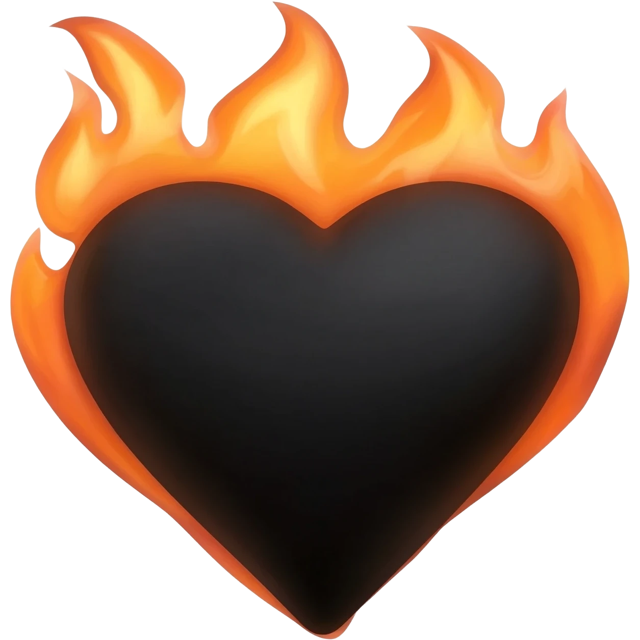 🖤🔥 emoji