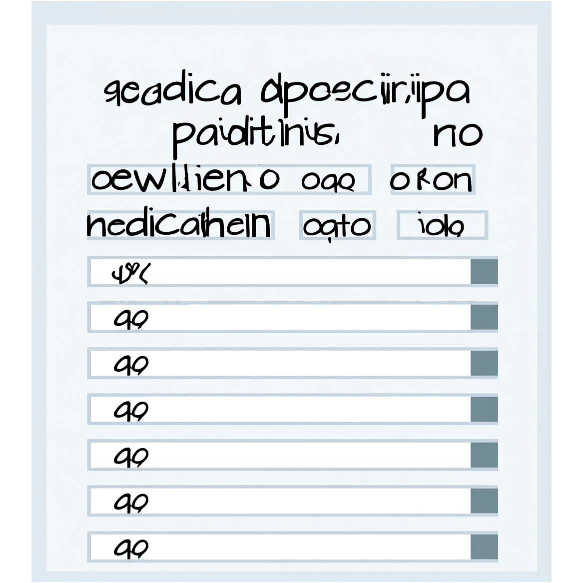 medical prescription emoji