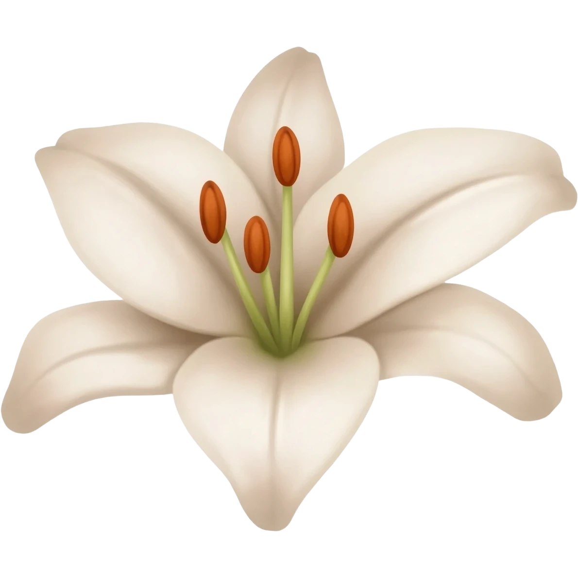 Stargazers lily emoji