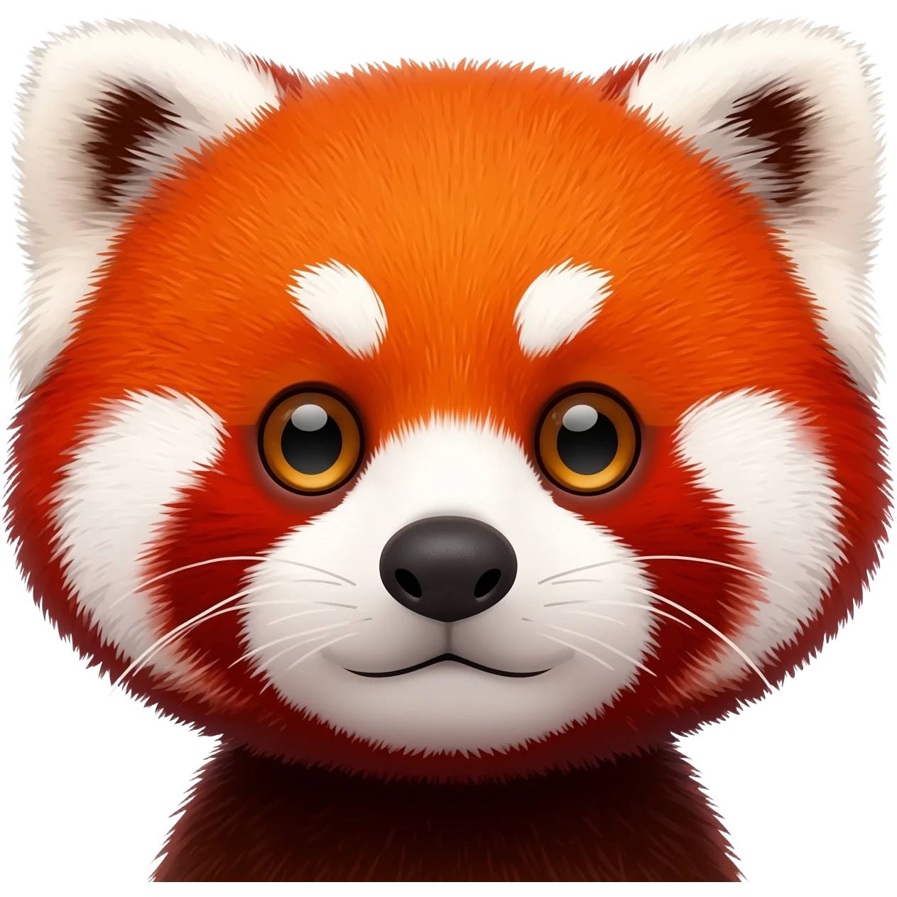 Red panda Face emoji