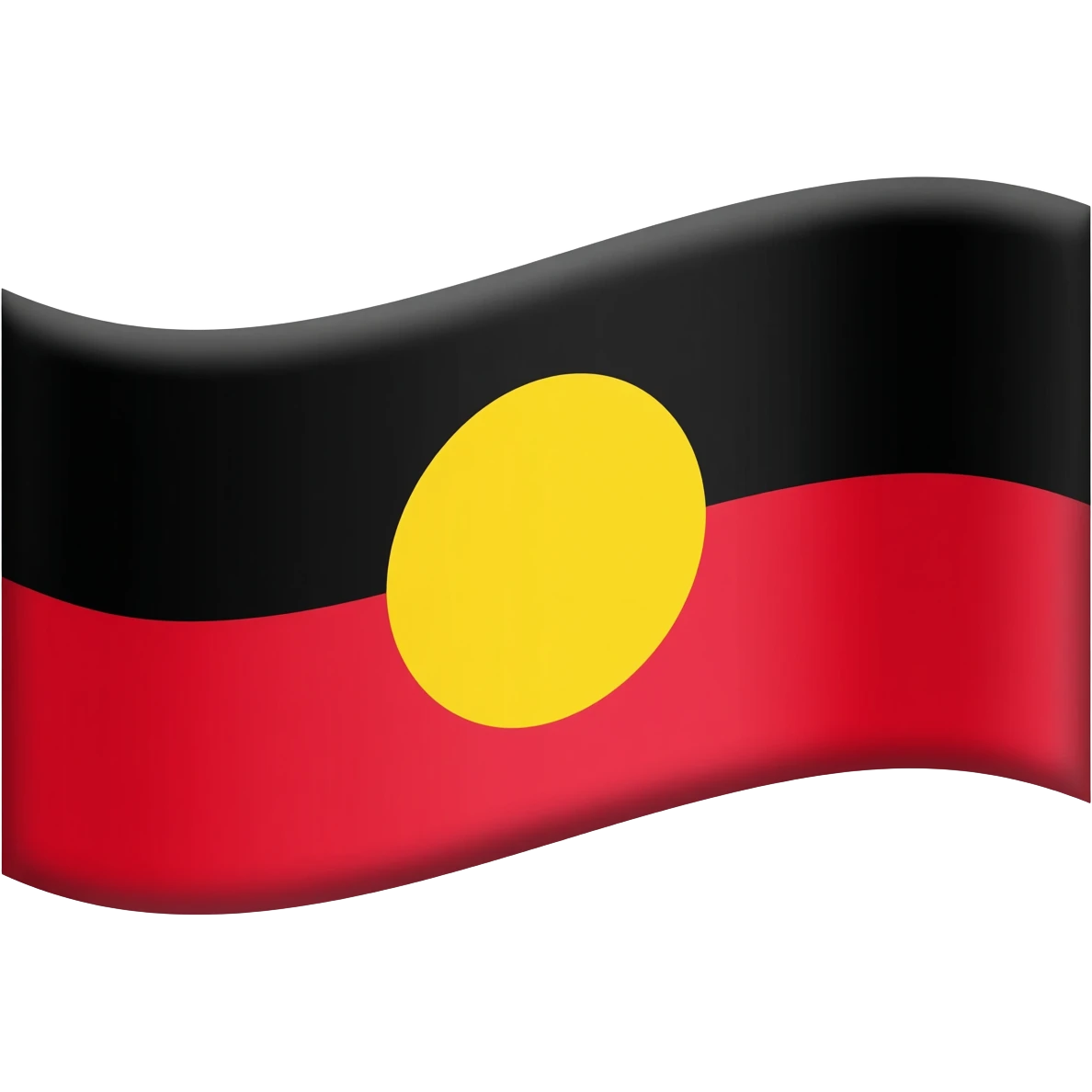 Aboriginal flag emoji