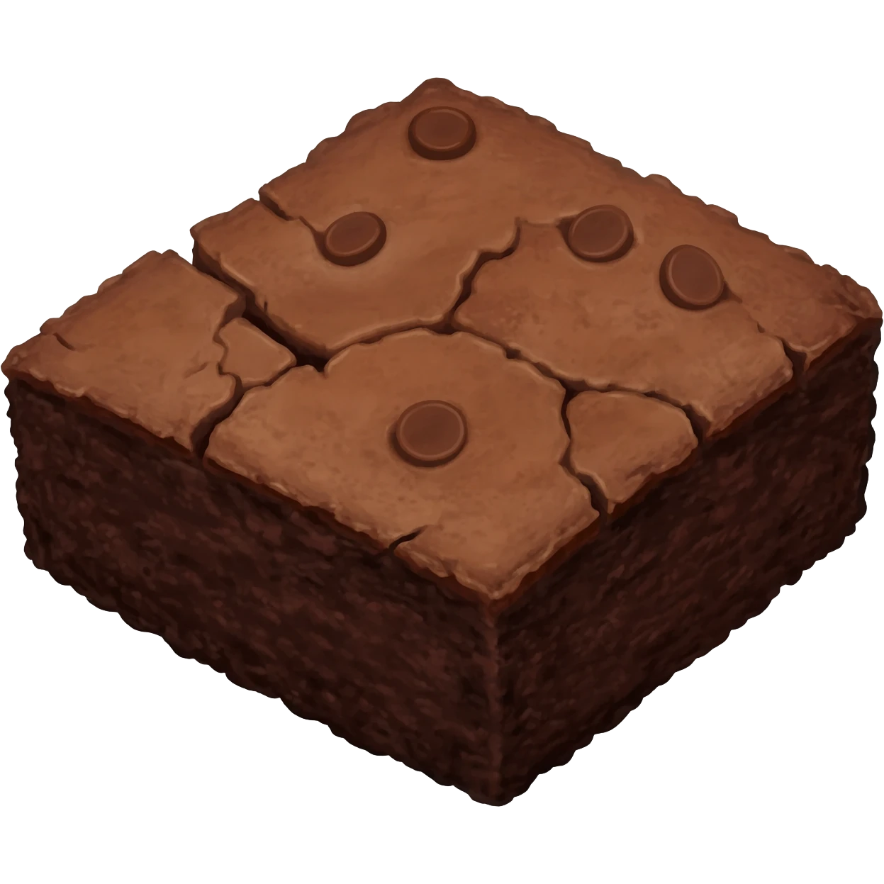 Brownie emoji