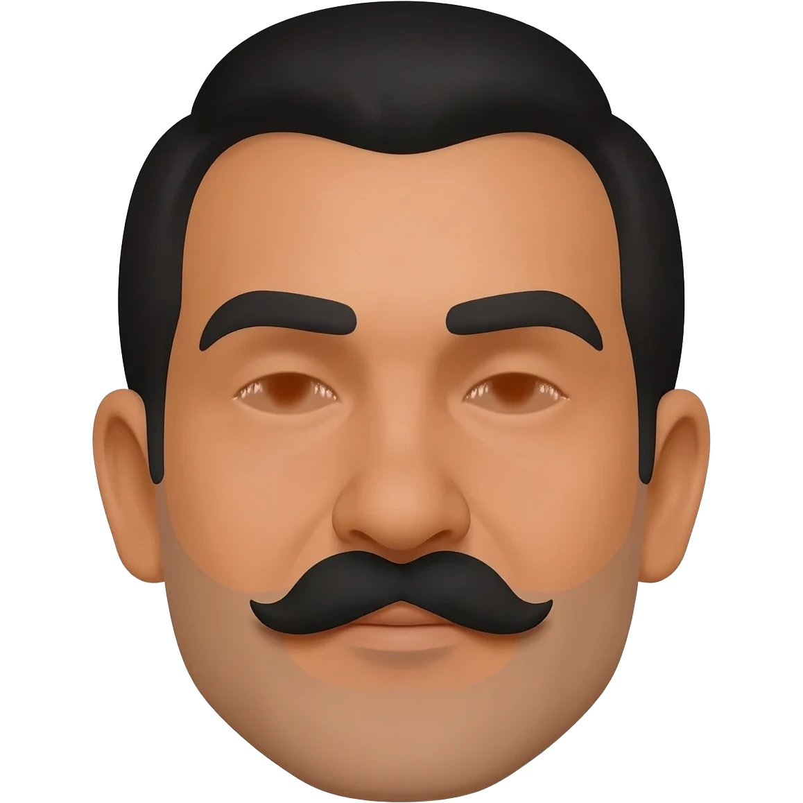 mexican male mustache "light brown skin color" emoji