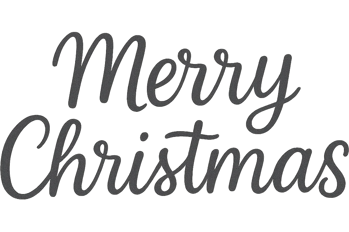 Merry Christmas  text , remove background emoji