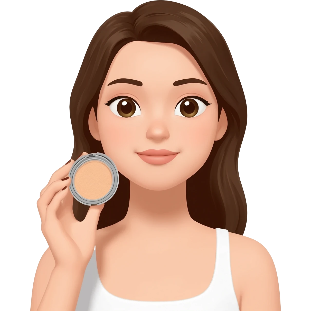 a cushion-applying woman emoji