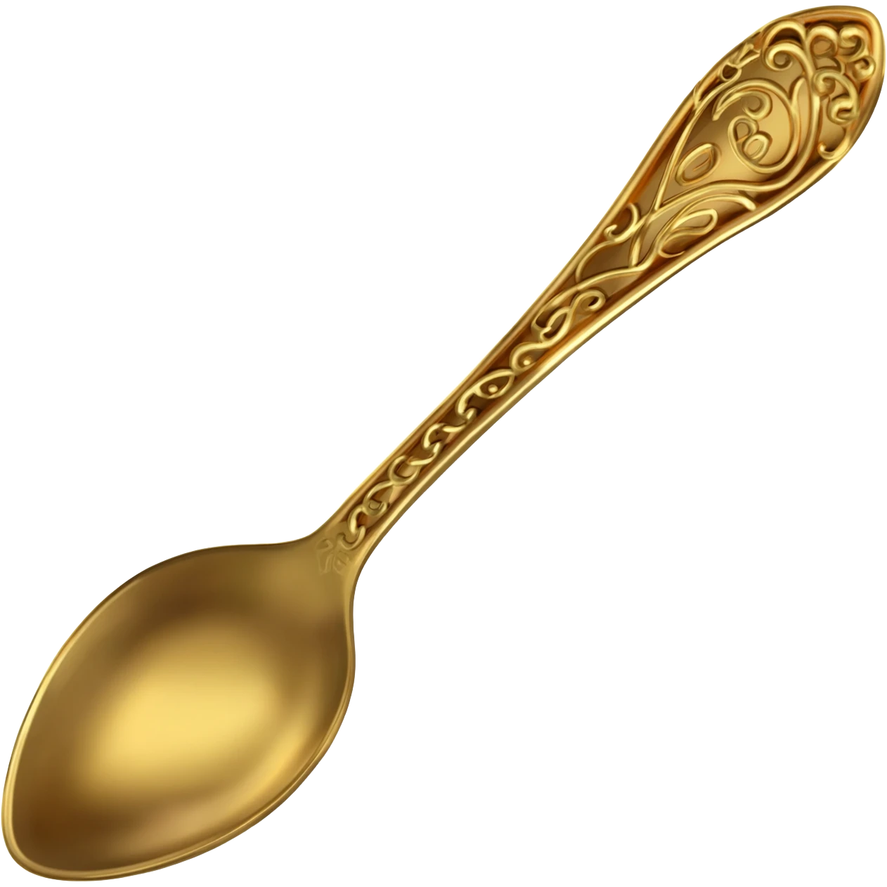 Replace twitter symbol with a golden spoon emoji