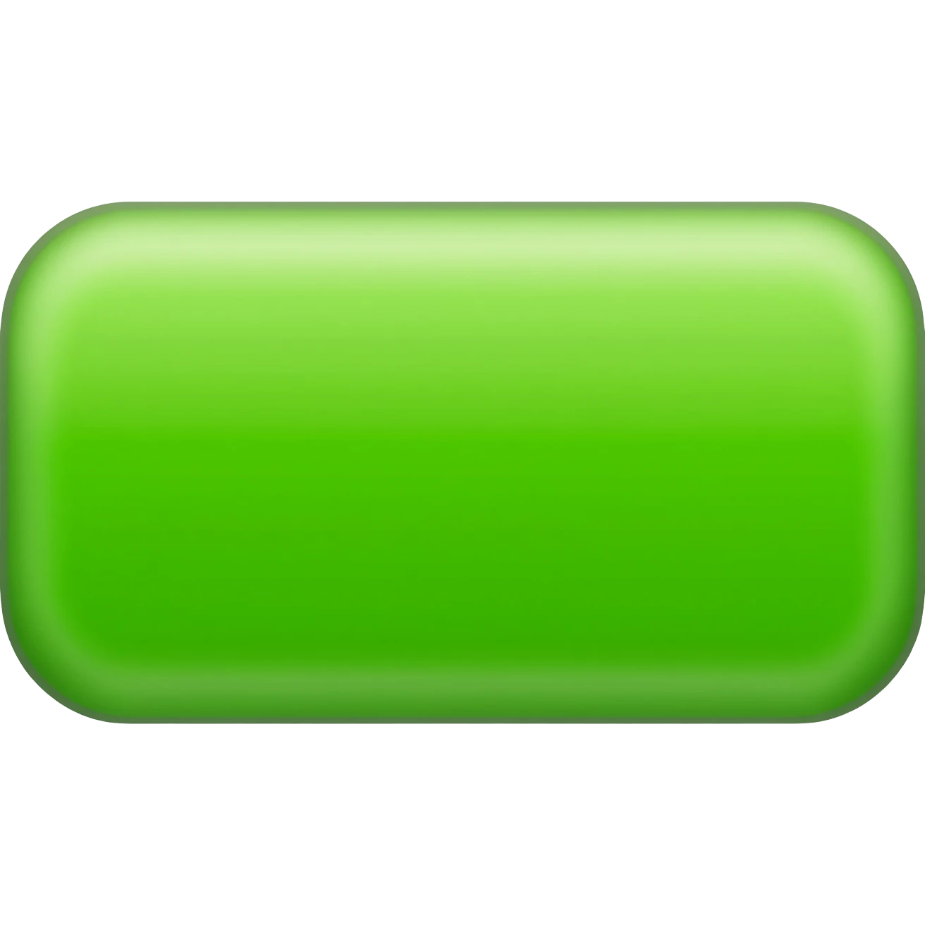 green  rectangule button emoji