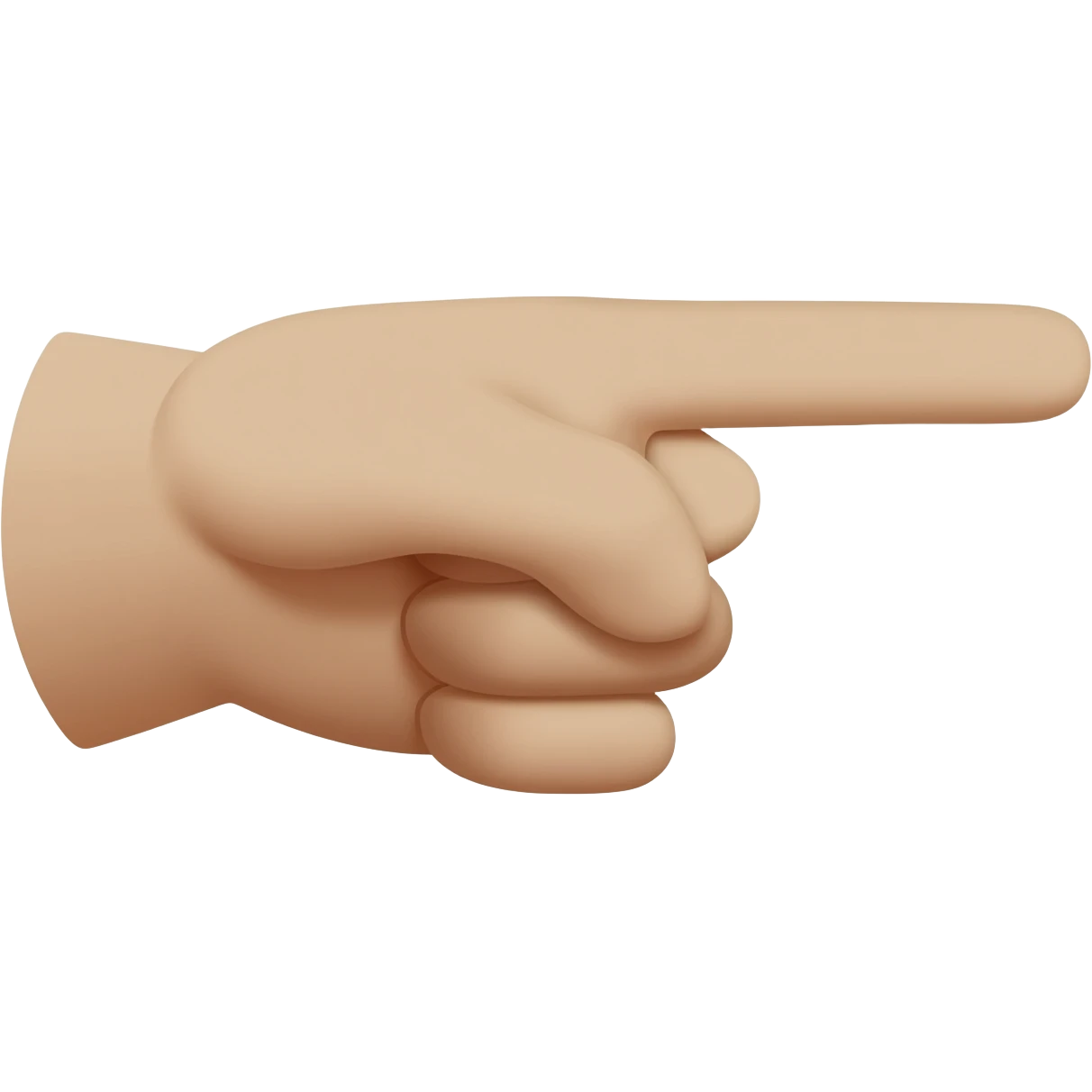 mano apuntando emoji