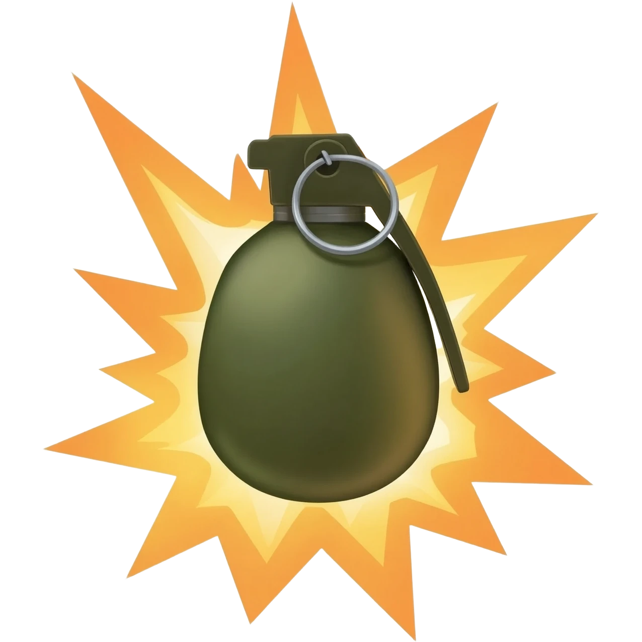 person being exploded by grenade emoji