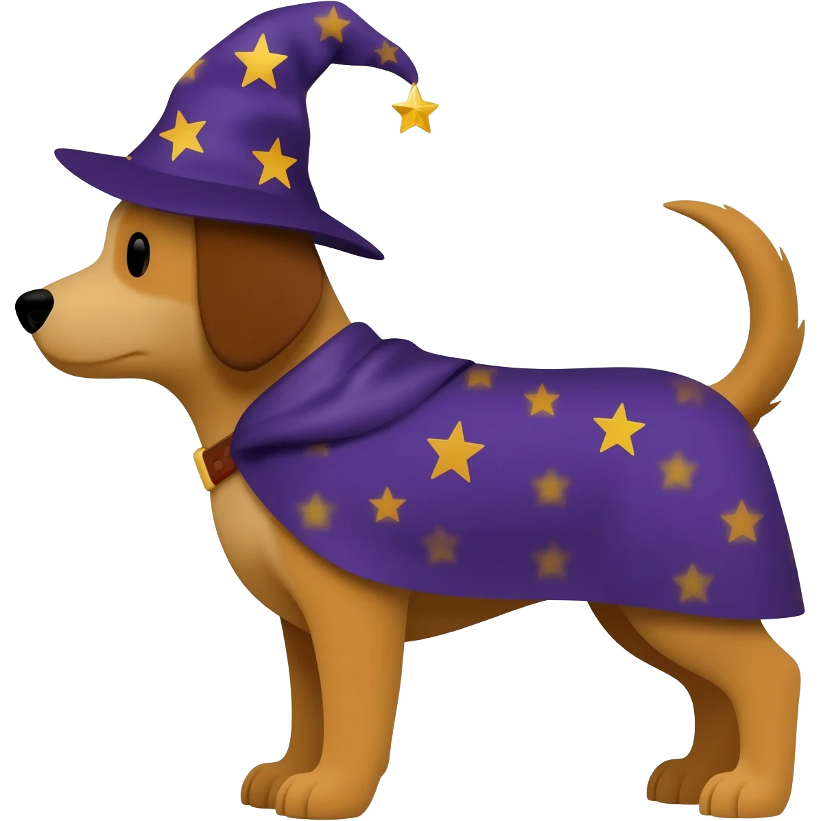 Dog wizard emoji