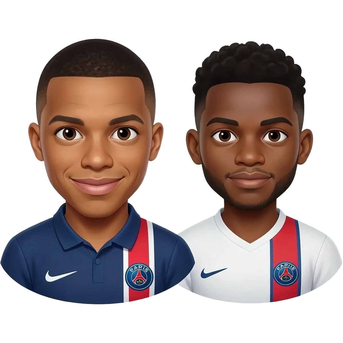 emojimbappé et vinicius emoji