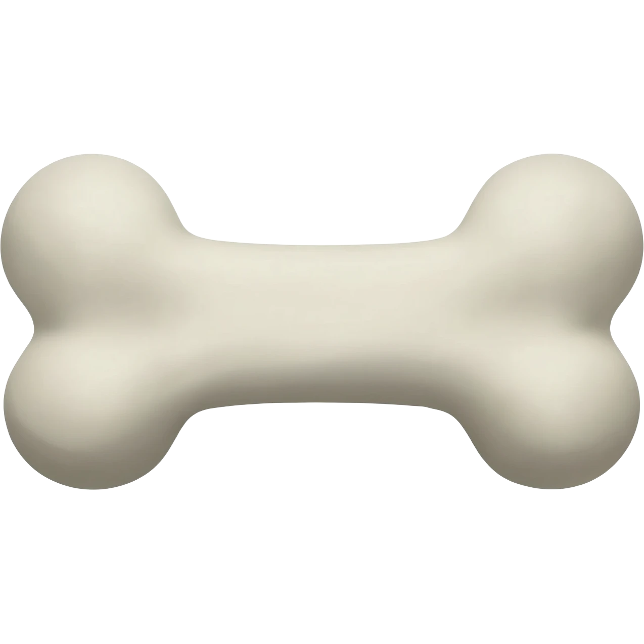 white rubber bone emoji