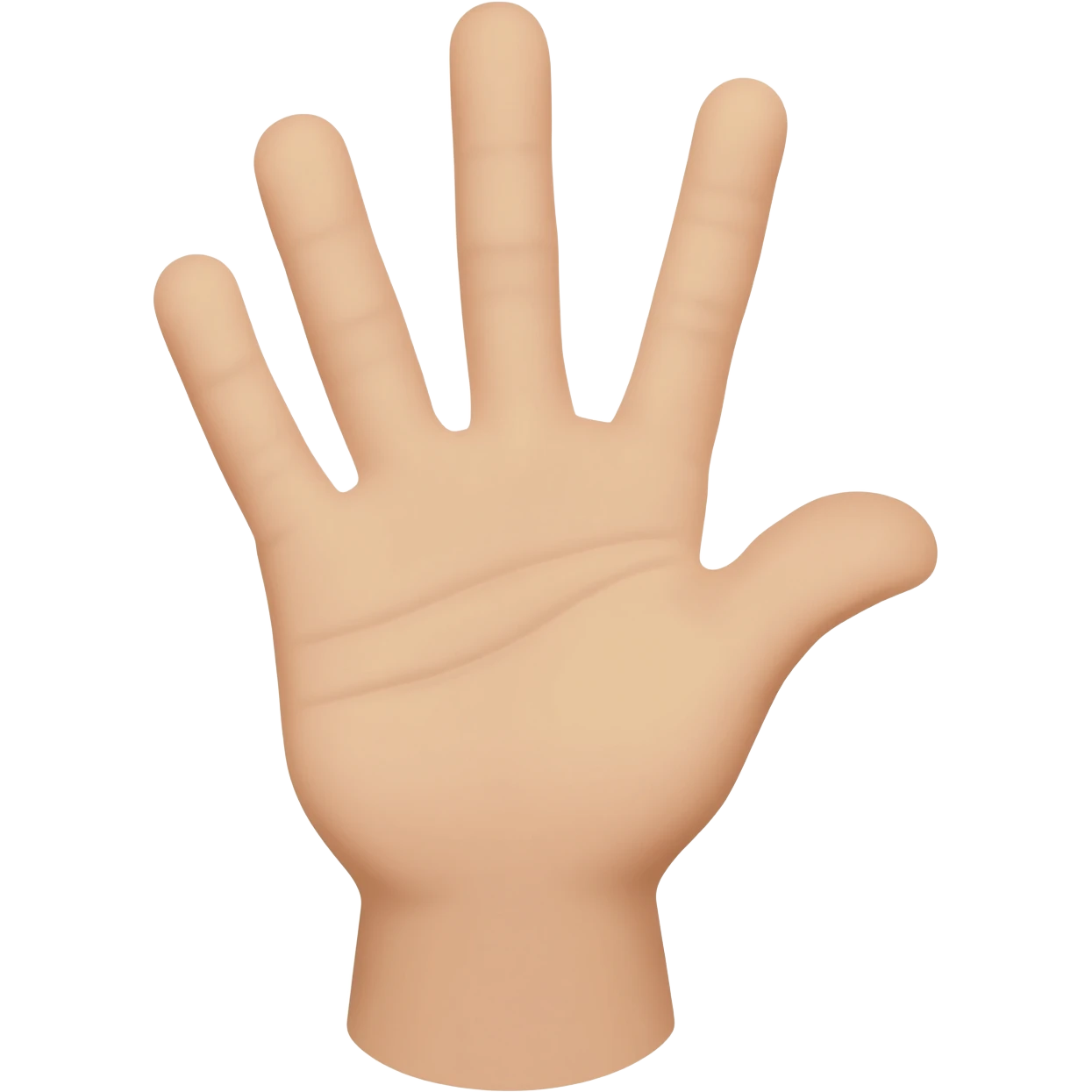 3 fingers emoji