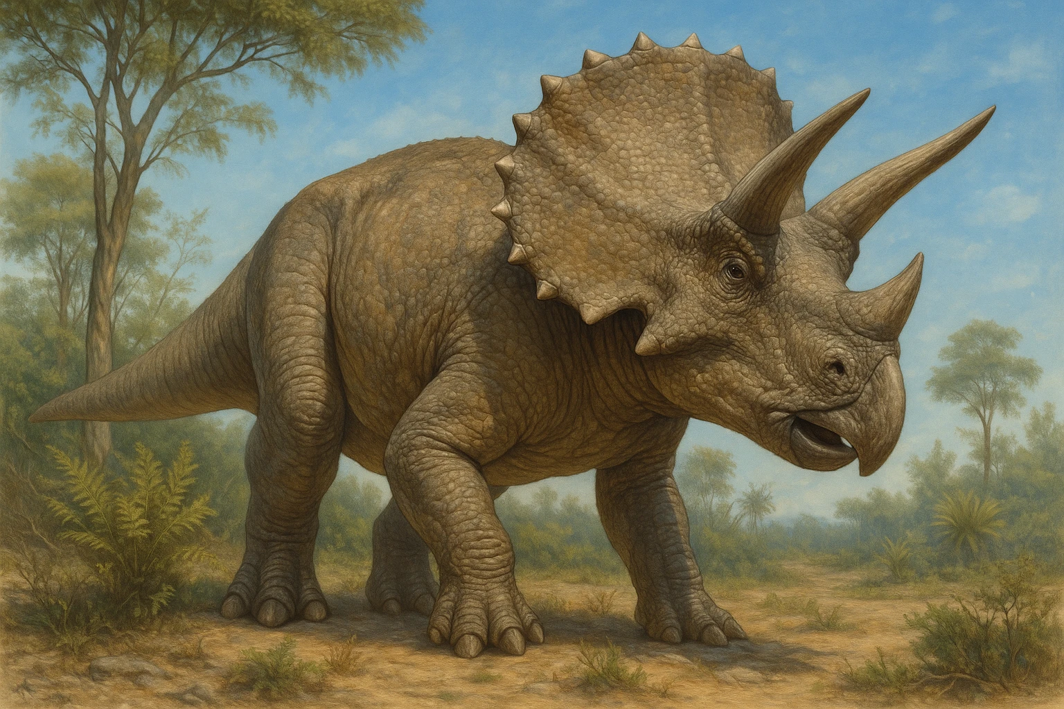 Triceratops emoji