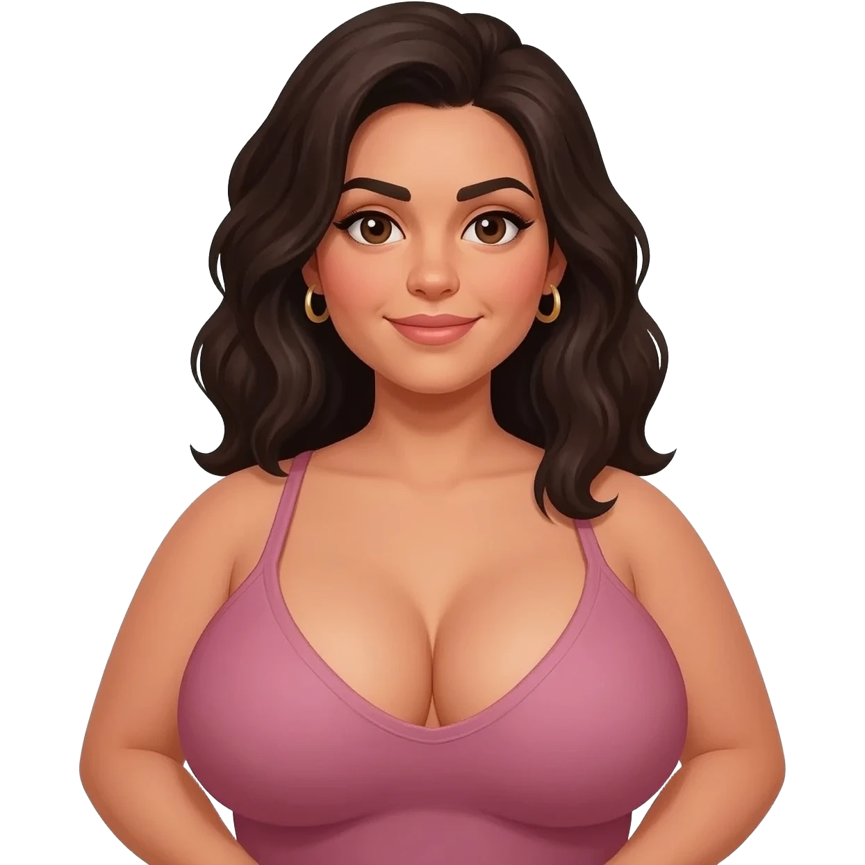 Latina with big tits emoji