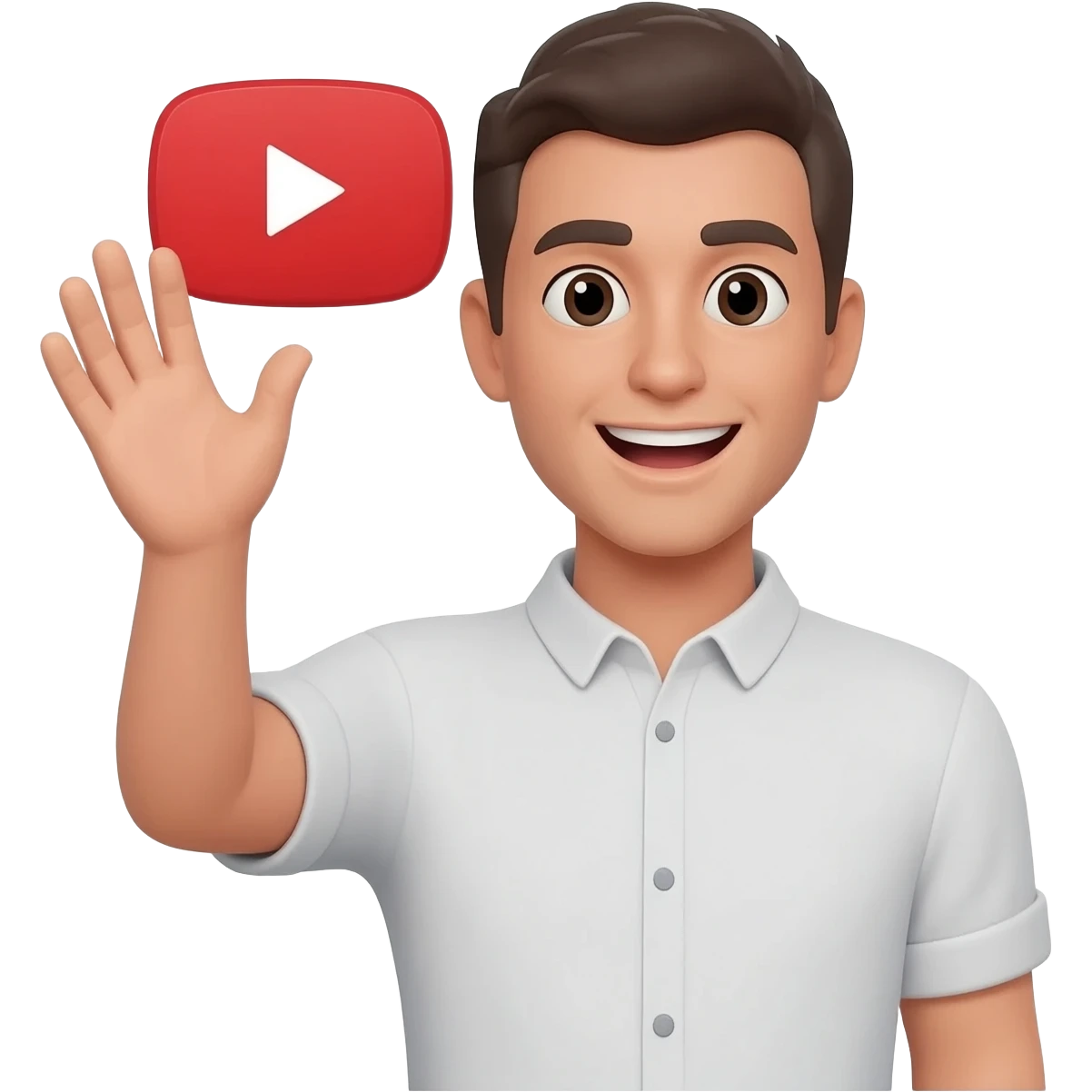 Hi YouTube emoji