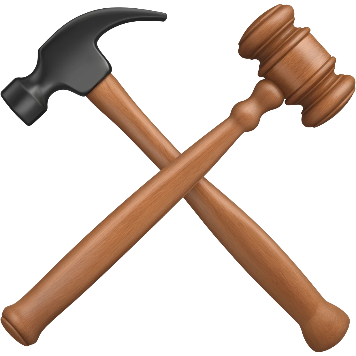 Hammer and gavel emoji
