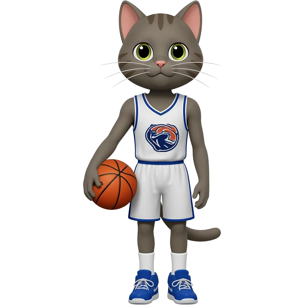 Ich möchte einen Basketball spieler, der aussieht wie eine Katze emoji